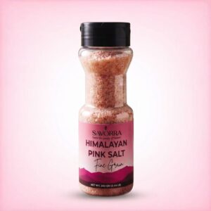 200 g Pink Salt Shaker w/ Butterfly Cap