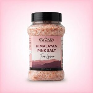 1kg Himalayan Pink Salt Jar - Fine Grain
