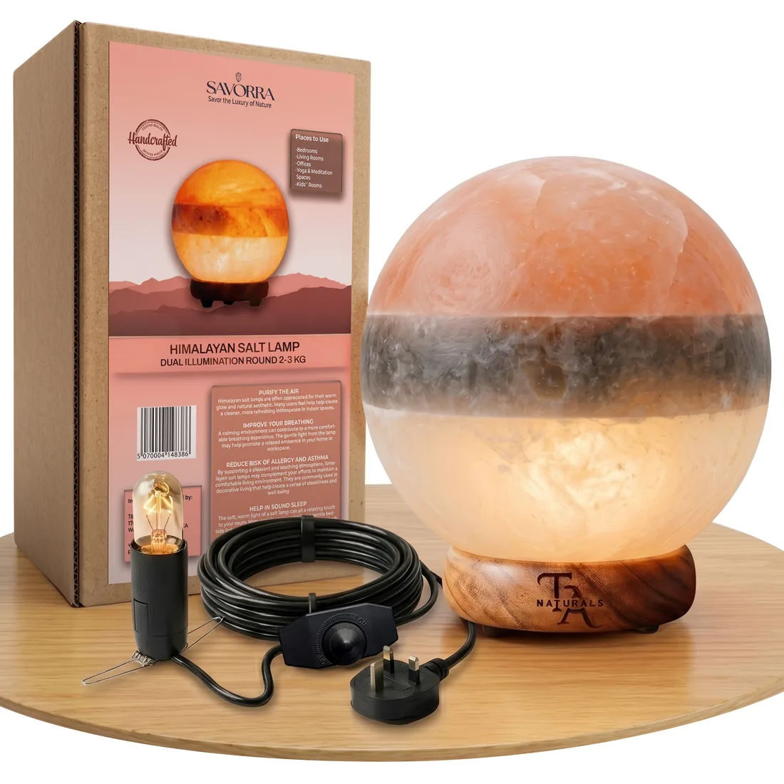 3–4 kg Dual Illumination Globe Lamp - Image 2