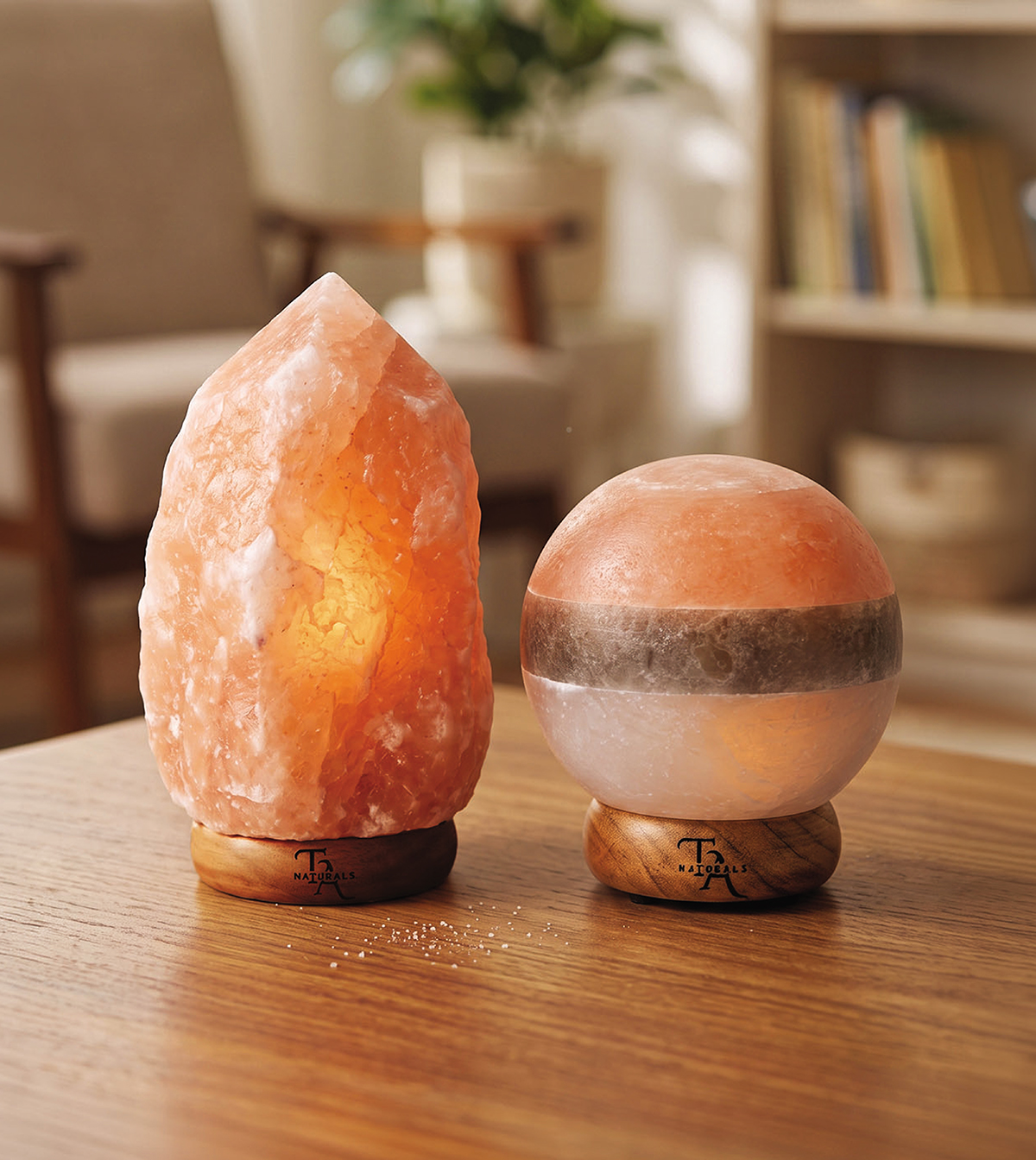 3–5 kg Pink Salt Lamp - Natural Shape - Image 3